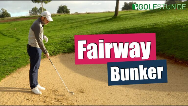 Optimales Golftraining f&uuml;r pr&auml;zise Bunkerschl&auml;ge