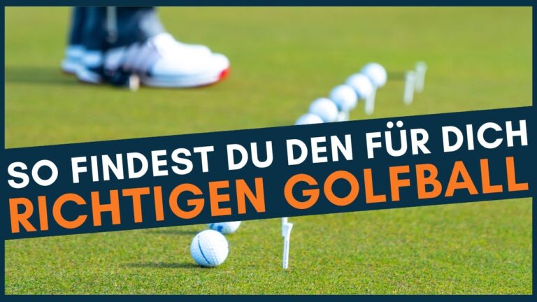 Pr&auml;zise Golfball-Empfehlungen f&uuml;r besseren Spielkomfort