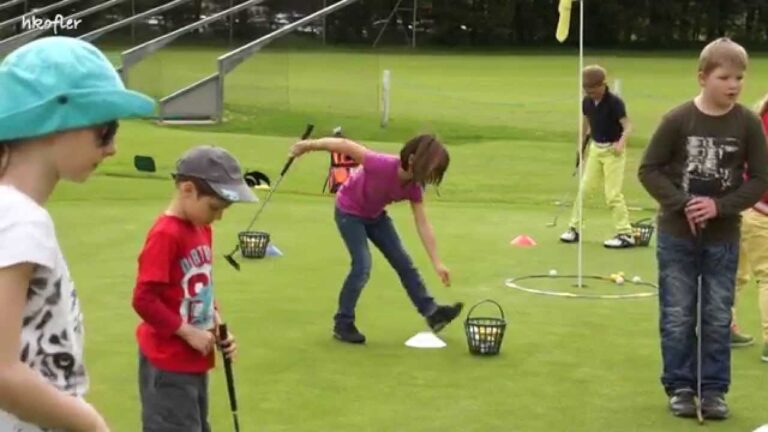 Optimierung der Koordination im Golfspiel f&uuml;r Kinder