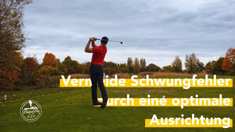 Optimale K&ouml;rperhaltung f&uuml;r ein besseres Golfspiel