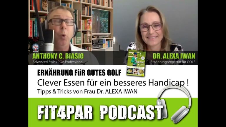 Ern&auml;hrungsplan f&uuml;r Golfer: Verletzungen vorbeugen durch optimale Ern&auml;hrung