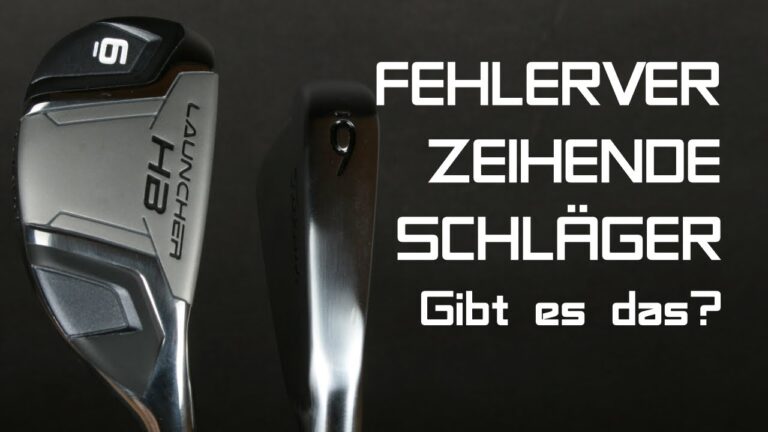 Fehlerverzeihung bei Golfschlägern: Testberichte im Vergleich