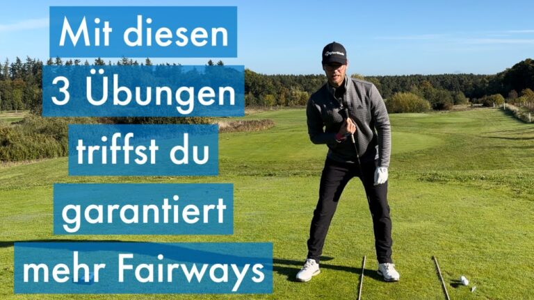 Effektive Trainingseinheiten f&uuml;r Amateure: Fairway-Treffen optimieren