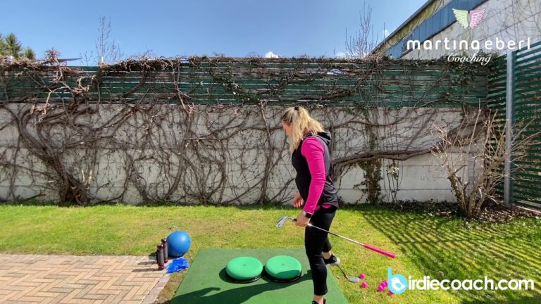 Optimale Golf&uuml;bungen f&uuml;r verbesserte Balance