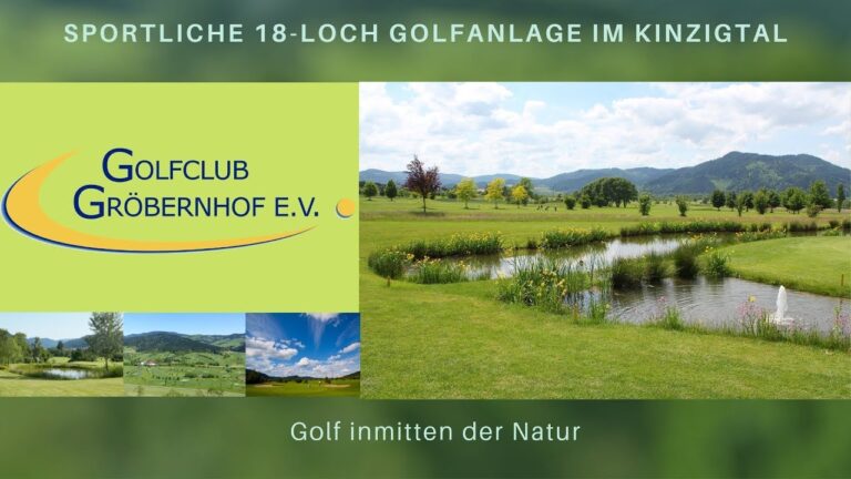 Golfspielen in den deutschen Bergen