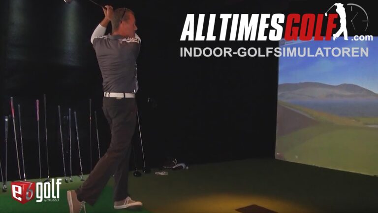 Effizienter Platzbedarf f&uuml;r Golfsimulatoren