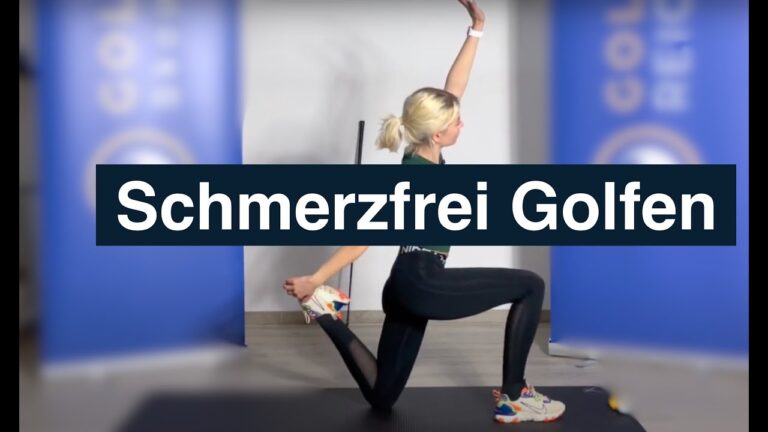 Gesunde Bewegungen f&uuml;r besseres Golfspiel