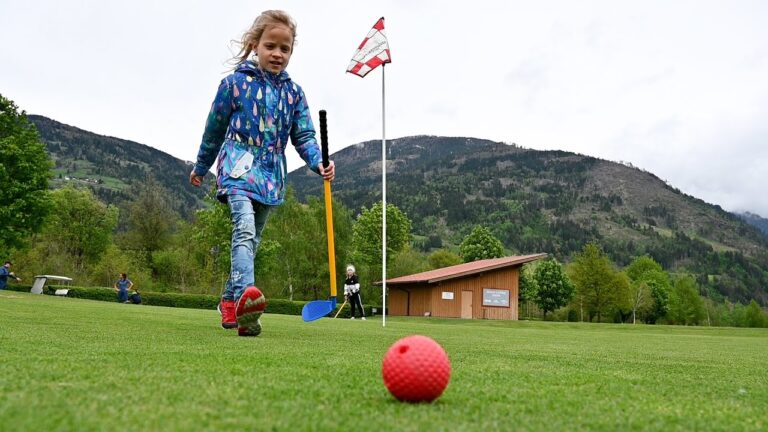 Spa&szlig;iges Golftraining f&uuml;r Kinder