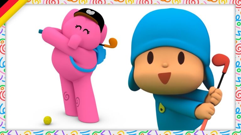 Spielerisches Lernen mit Golflehrern f&uuml;r Kinder