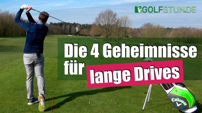 Optimierung der Golftechnik f&uuml;r maximale Weite