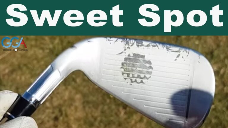 Einfluss von Golfschl&auml;gern auf die Sweet-Spot-Performance
