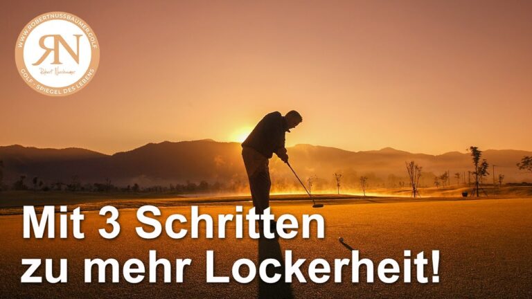 Mentales Training f&uuml;r Golfer: Stressbew&auml;ltigung effektiv meistern