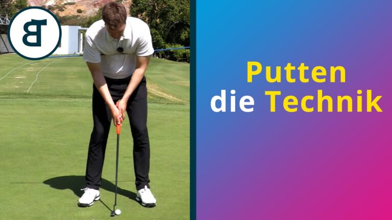 Optimierung der Putt-Technik bei Golfprofis