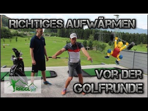 Optimales Aufw&auml;rmen f&uuml;r Golfspieler