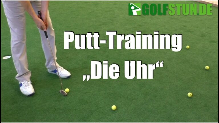 Effektive Putt-&Uuml;bungen mit einem Trainer
