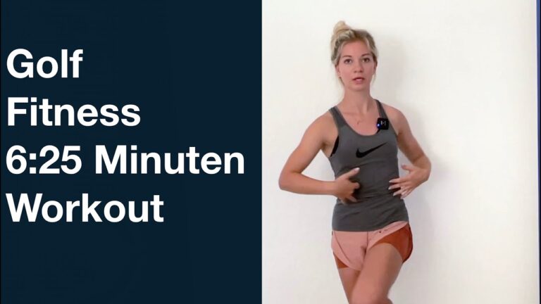 Regeneration des K&ouml;rpers nach Golf-Fitness-Training